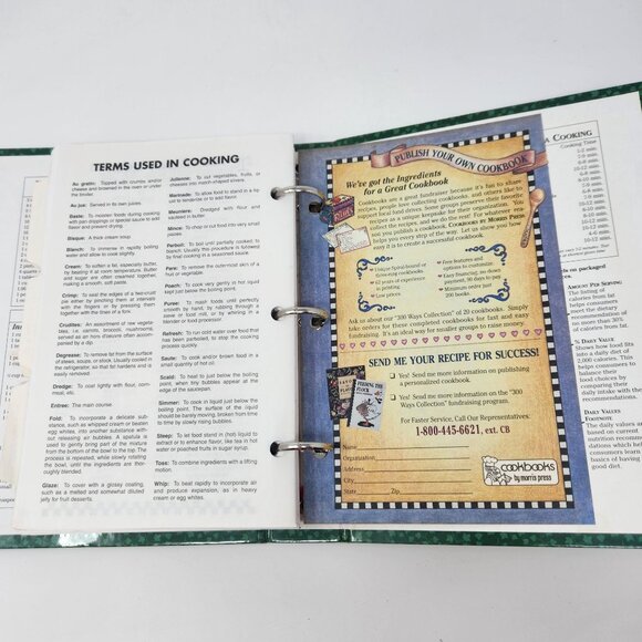 Amazing Greats Cookbook Binder By Schweitzer United Methodist Church Recipes Gre - Picture 8 of 9